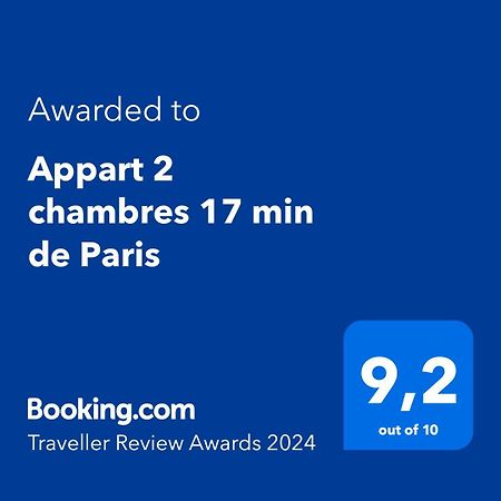 Appart 2 Chambres 17 Min De Paris Rosny-sous-Bois Bagian luar foto